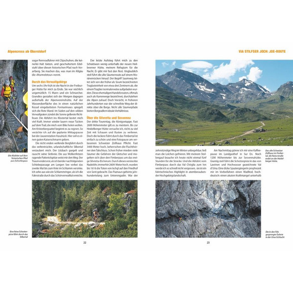 ALPENCROSS MIT DEM MOUNTAINBIKE - Radwanderführer Ansicht 2