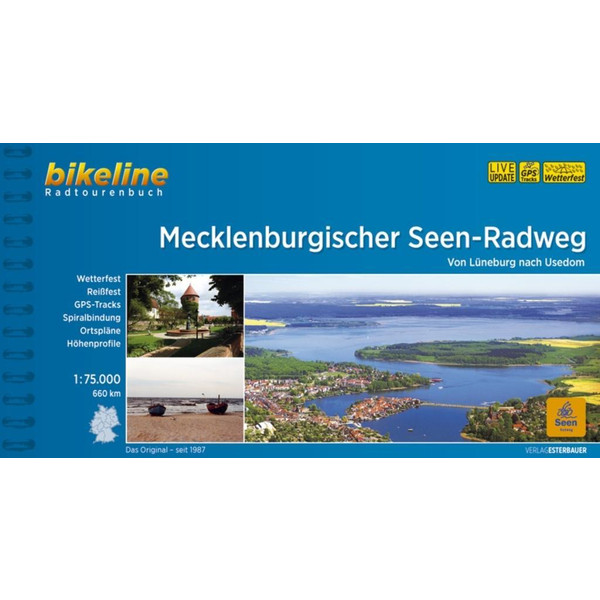 MECKLENBURGISCHER SEEN-RADWEG - Radwanderführer Ansicht 1