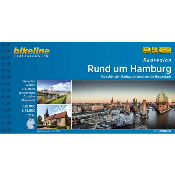 RUND UM HAMBURG 1 : 20 000 - Radwanderführer Ansicht 1