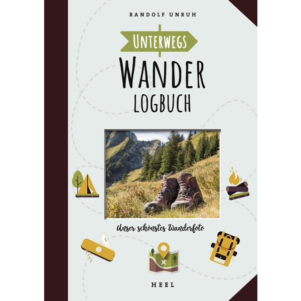 UNTERWEGS: WANDER-LOGBUCH - Tagebuch