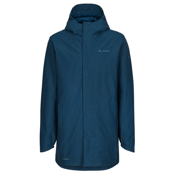 CYCLIST PADDED PARKA Herren - Fahrradjacke-DARK SEA UNI