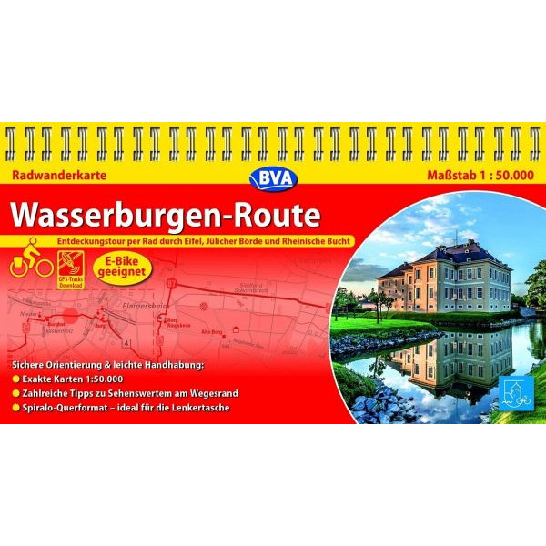 KOMPAKT-SPIRALO BVA WASSERBURGENROUTE - Fahrradkarte Ansicht 1