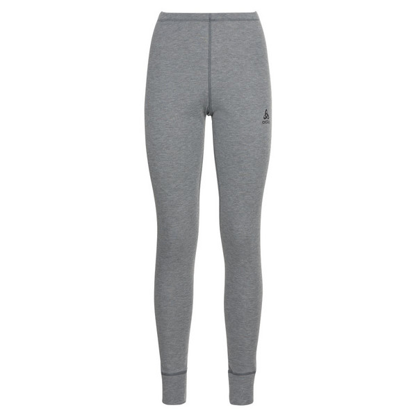 ACTIVE WARM BL BOTTOM LONG Damen - Funktionsunterwäsche-ODLO STEEL GREY MELANGE