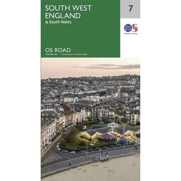 SOUTH WEST ENGLAND - Straßenkarte
