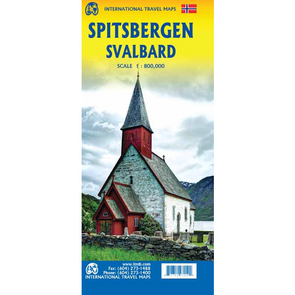 ITM SPITSBERGEN/SVALBARD - Karte Ansicht 1