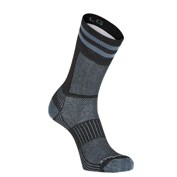 COOLMESH II CREW Unisex - Laufsocken-BLACK-GREY