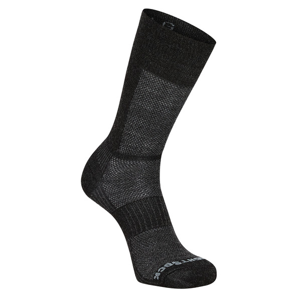 COOLMESH II MERINO CREW Unisex - Wandersocken-GREY/BLACK