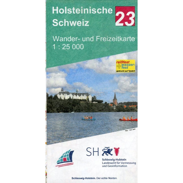 HOLSTEINISCHE SCHWEIZ 1 : 25 000 - Wanderkarte Ansicht 1