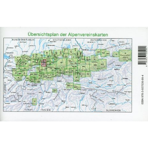 KARWENDELGEBIRGE - WESTLICHES BLATT Ansicht 2