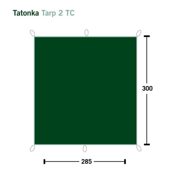Tatonka TARP 2 TC - Tarp Ansicht 2