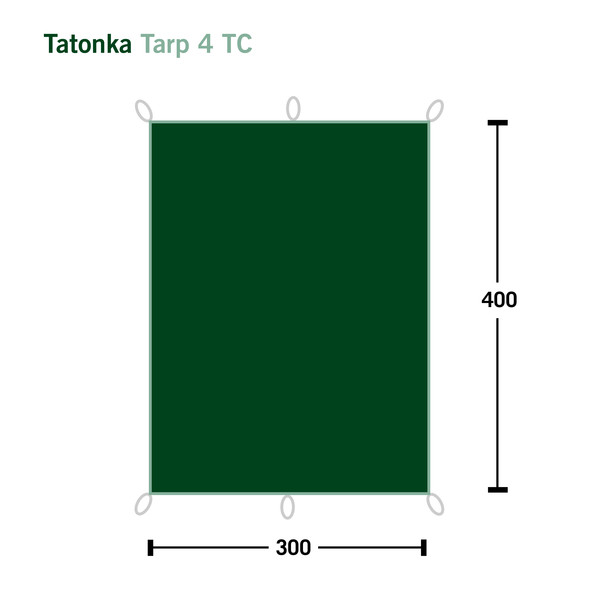 Tatonka TARP 4 TC - Tarp Ansicht 2