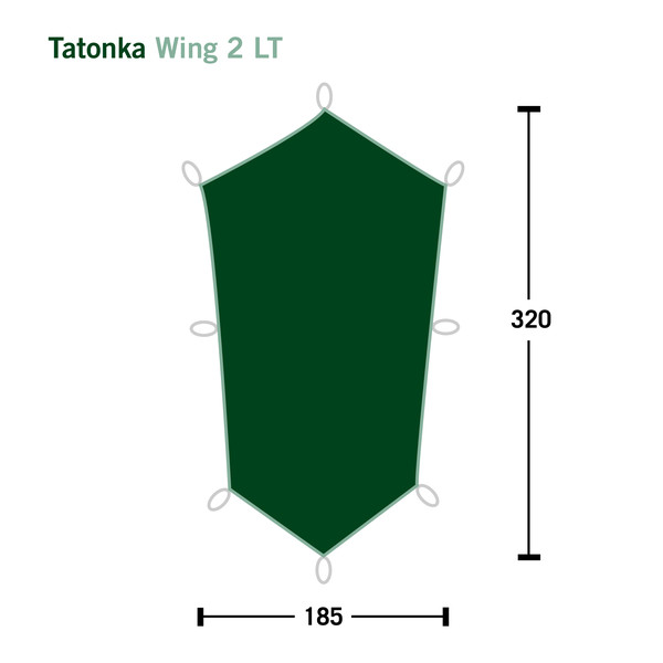 Tatonka TARP WING 2 LT - Tarp Ansicht 2