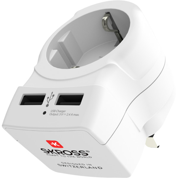 Skross EUROPE TO UK USB - Reisestecker Ansicht 4