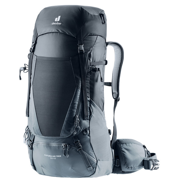 FUTURA AIR TREK 50+10 - Trekkingrucksack-BLACK-GRAPHITE