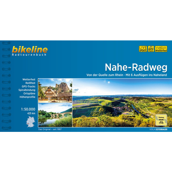NAHE-RADWEG - Radwanderführer Ansicht 1