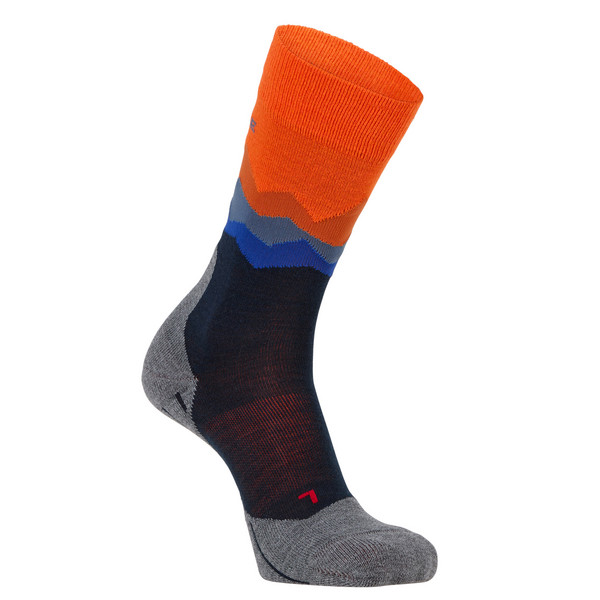 TK2 EXPLORE M Herren - Wandersocken-MARINE ORANGE