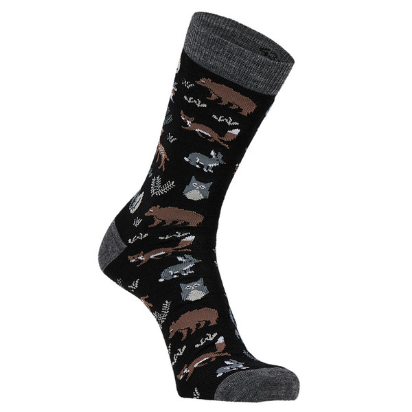 VILLARRICA WILDLIFE SOCKS Unisex - Freizeitsocken-CAVIAR