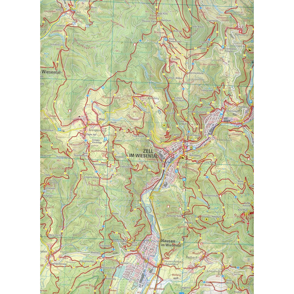 SCHÖNAU IM SCHWARZWALD 1:25 000 Ansicht 3