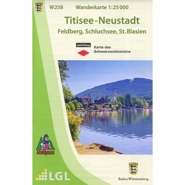 TITISEE-NEUSTADT 1: 25 000 Ansicht 1