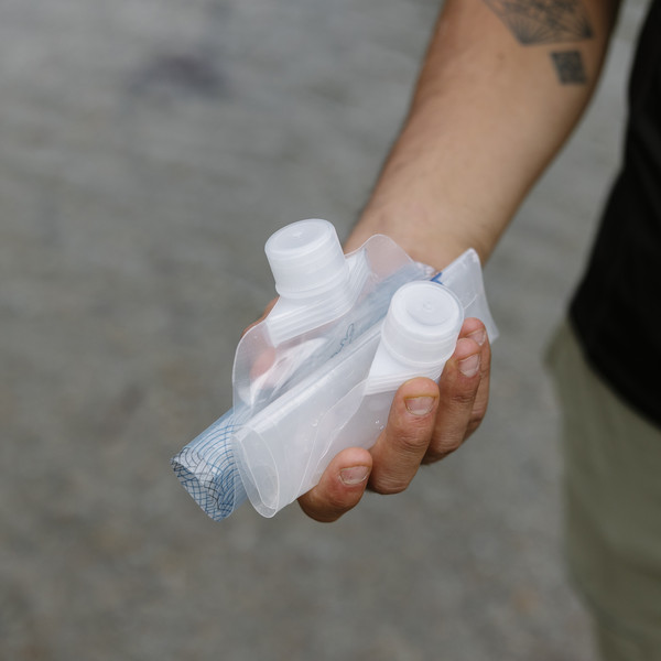 Platypus SOFTBOTTLE 1L CC - PLATY LOGO - Wassersack Ansicht 3
