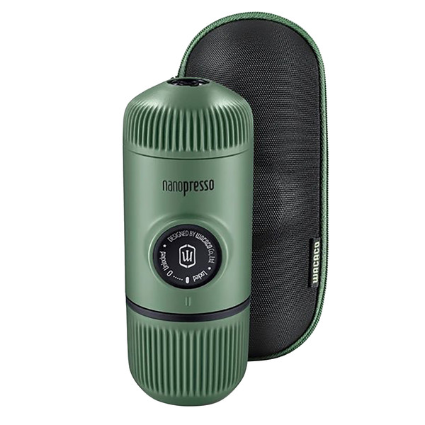 WACACO NANOPRESSO INKL. SCHUTZHÜLLE - MOSS GREEN - Kaffeepresse