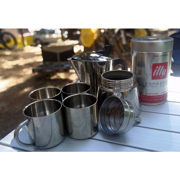 Basic Nature ESPRESSO MAKER EDELSTAHL - Kaffeepresse Ansicht 5