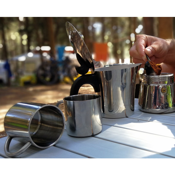 Basic Nature ESPRESSO MAKER EDELSTAHL - Kaffeepresse Ansicht 6