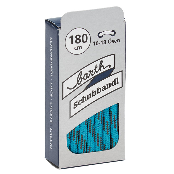 SCHNÜRSENKEL Unisex - Schnürsenkel-TÜRKIS/GRAU
