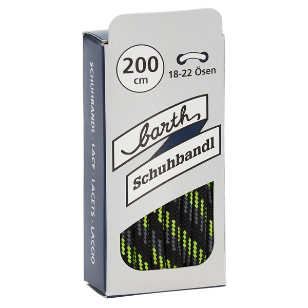 SCHNÜRSENKEL Unisex - Schnürsenkel-GRAU/GRÜN