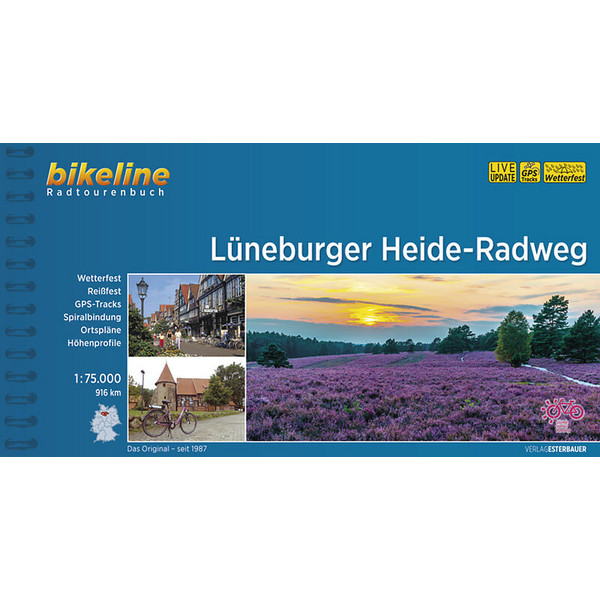 LÜNEBURGER HEIDE-RADWEG - Radwanderführer Ansicht 1