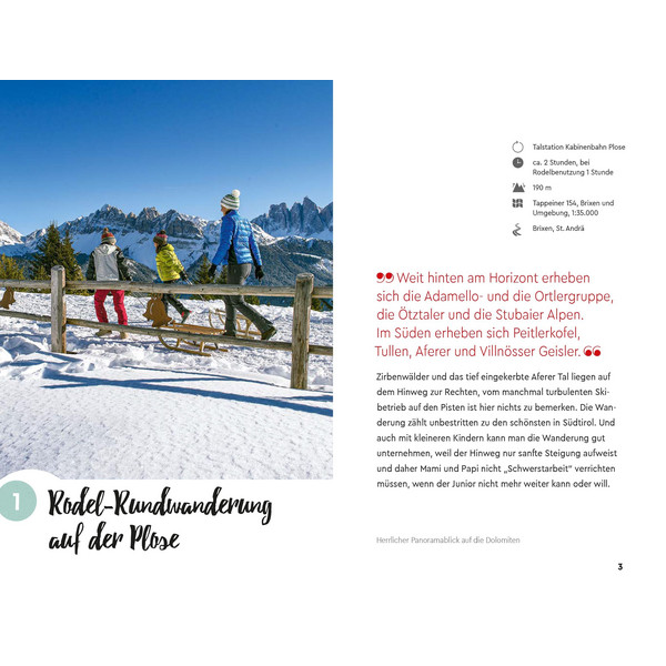 EINFACH SÜDTIROL: WINTERWANDERN ZU ALMEN UND HÜTTEN - Wanderführer Ansicht 2