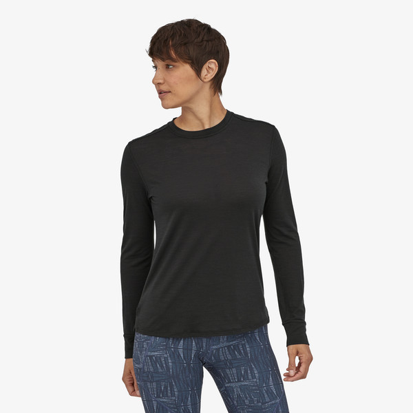 Patagonia W'S L/S CAP COOL MERINO BLEND SHIRT Damen - Funktionsshirt Ansicht 4