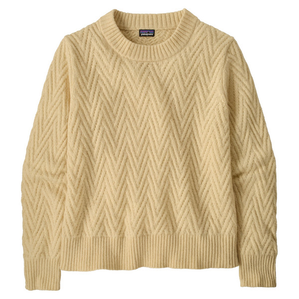W'S RECYCLED WOOL-BLEND CREWNECK SWEATER Damen - Wollpullover