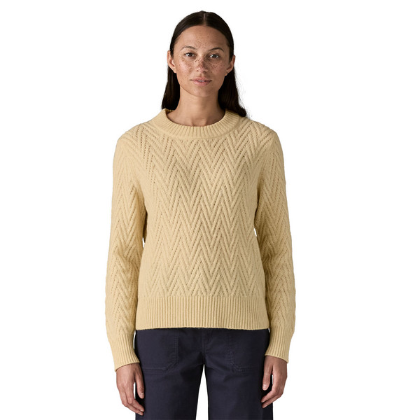Patagonia W'S RECYCLED WOOL-BLEND CREWNECK SWEATER Damen - Wollpullover Ansicht 2