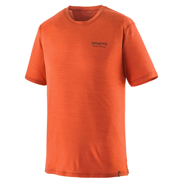 M'S CAP COOL MERINO BLEND GRAPHIC SHIRT Herren - Funktionsshirt-HERITAGE HEADER: COAL ORANGE