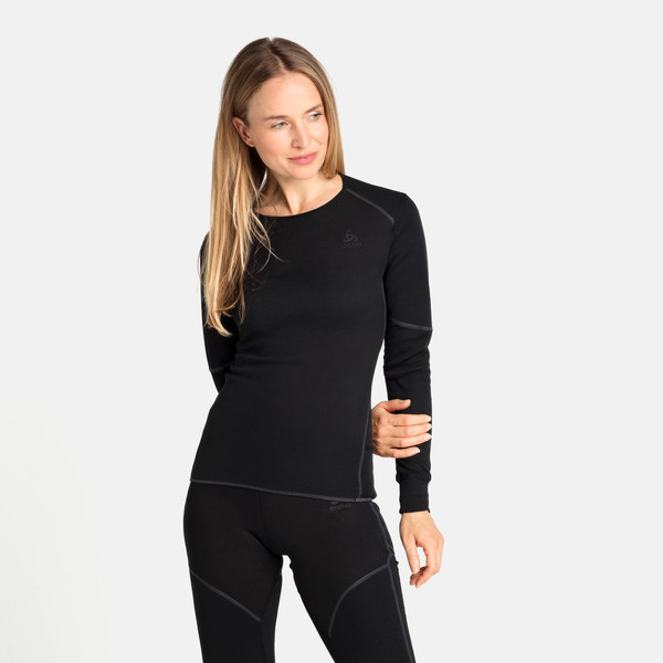 Odlo BL TOP CREW NECK L/S ACTIVE X-WARM Damen - Funktionsunterwäsche Ansicht 3