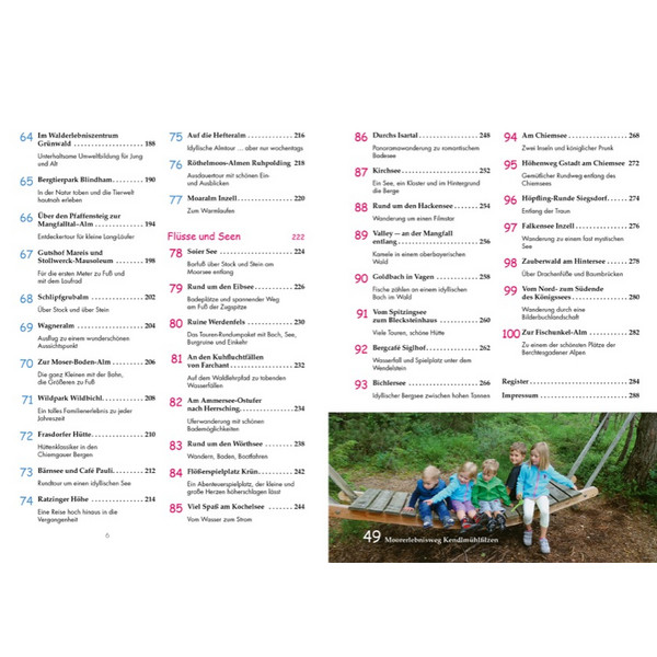 DAS GROßE KINDER-WANDER-ERLEBNIS-BUCH OBERBAYERN - Wanderführer Ansicht 3
