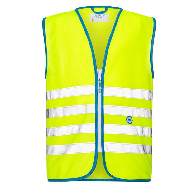 REFLEX-KINDERWESTE FUN JACKET Unisex - Weste-GELB