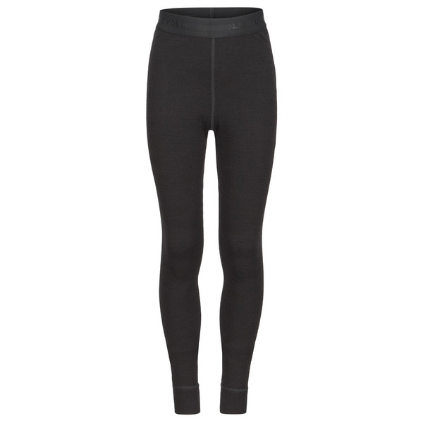 DUO ACTIVE MERINO LONGS JR Kinder - Baselayer-Hose-BLACK