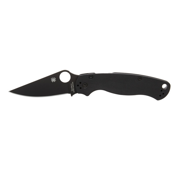 Spyderco PARA-MILITARY 2 BLACK G10 PLAIN - Klappmesser Ansicht 1