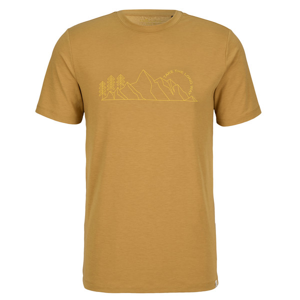 MATHRAKI PRINTED T-SHIRT Herren - Funktionsshirt-WOOD THRUSH LANDSCAPE