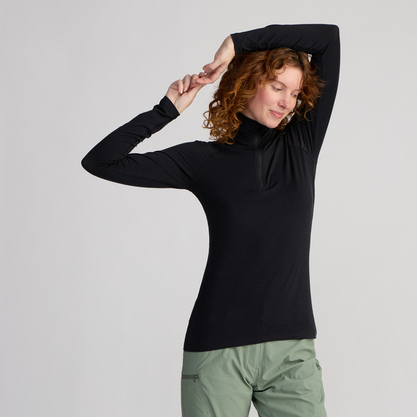 Frilufts OJOBI HALFZIP LONGSLEEVE Damen - Funktionsshirt Ansicht 6