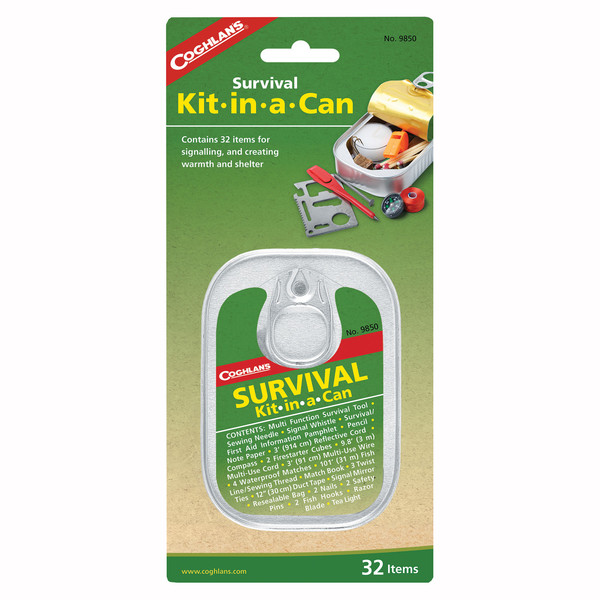 Coghlans SURVIVAL KIT 'KIT-IN-A-CAN' Ansicht 4