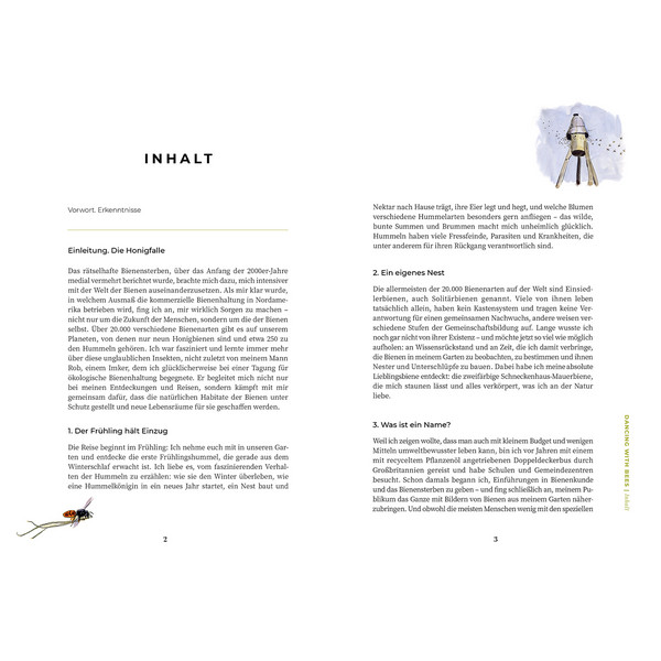 DANCING WITH BEES - Sachbuch Ansicht 2