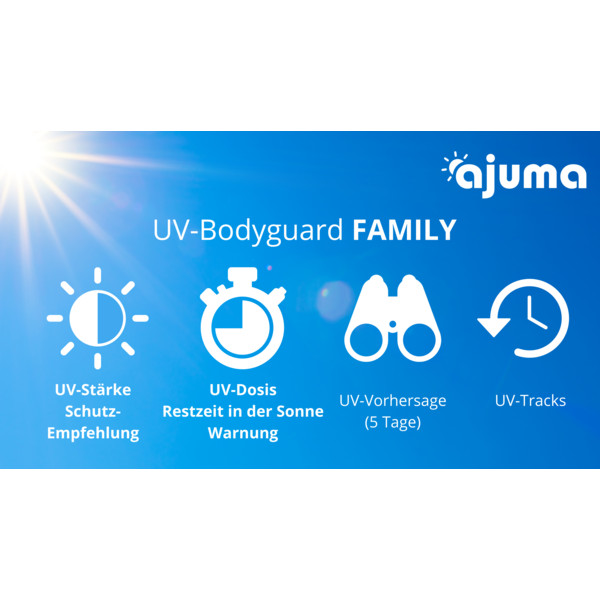 Ajuma UV-BODYGUARD SPORTS - UV-Messgerät Ansicht 13