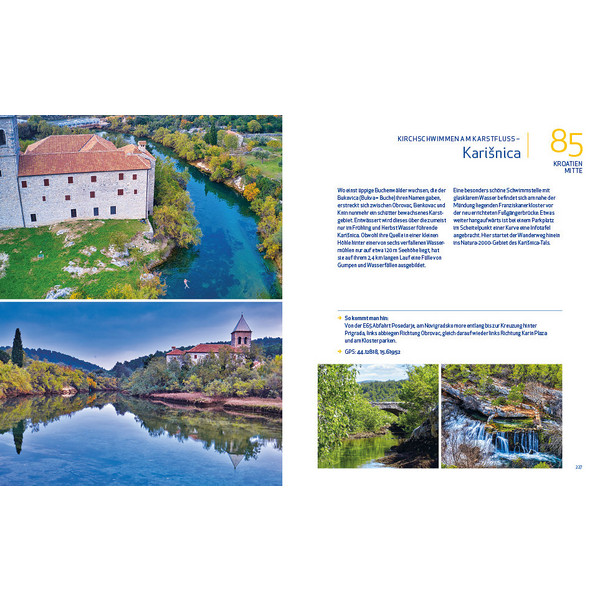 WILD SWIMMING KROATIEN UND SLOWENIEN - Gewässerführer Ansicht 9