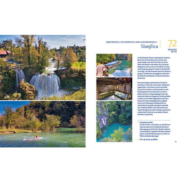 WILD SWIMMING KROATIEN UND SLOWENIEN - Gewässerführer Ansicht 11