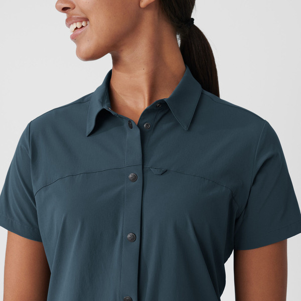 Fjällräven HIGH COAST LITE SHIRT SS W Damen - Outdoor Bluse Ansicht 9
