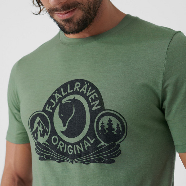 Fjällräven ABISKO WOOL CLASSIC SS M Herren - T-Shirt Ansicht 6