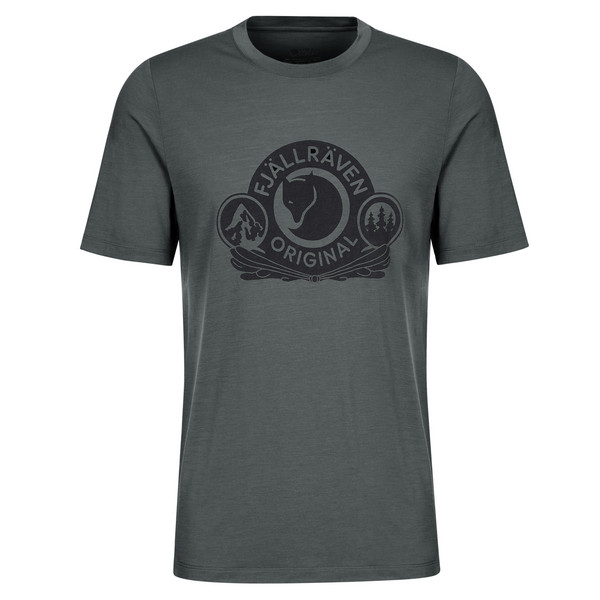 ABISKO WOOL CLASSIC SS M Herren - T-Shirt-BASALT